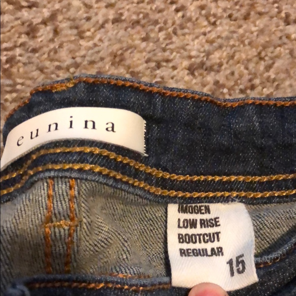 Eunina Low Rise Bootcut jeans